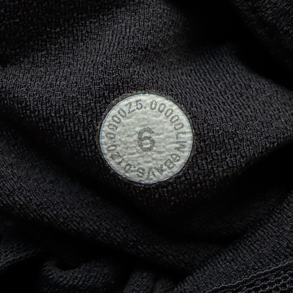 Lululemon Women’s Pace Rival High Rise Crop Leggings Size 6 Black - Picture 10 of 10